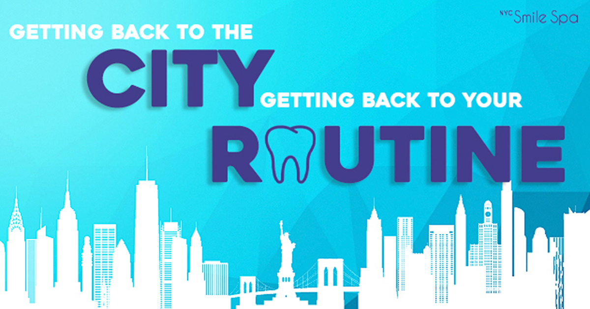 Getting back to the city, getting back to your routine