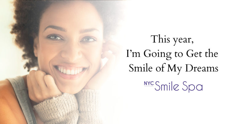This year, I'm going to get the smile of my dreams