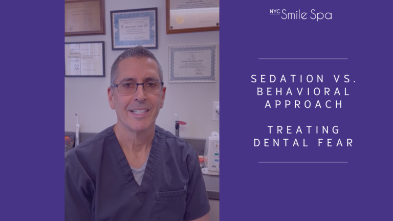 sedation vs. behavioral dental fear