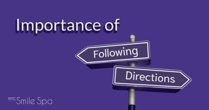 importance of following directions