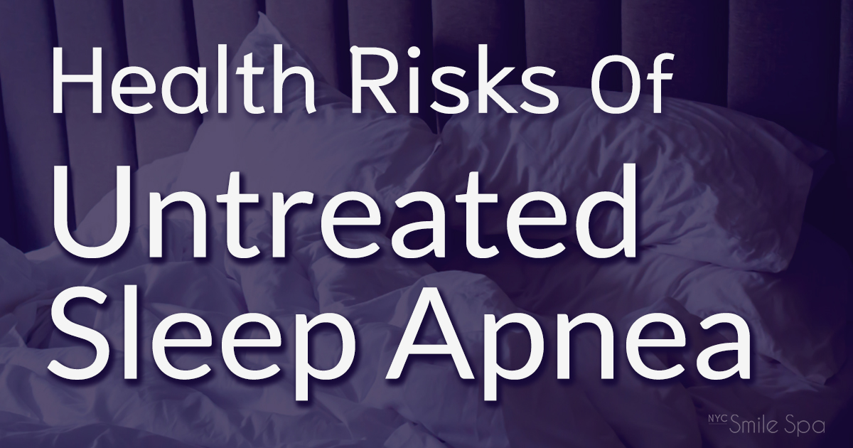health risks of untreated sleep apnea