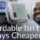 affordable isn't always cheaper