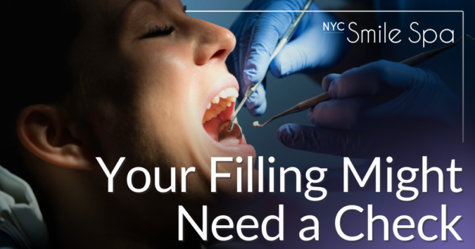 woman having a dental exam