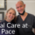 Doctor and patient hugging and smiling